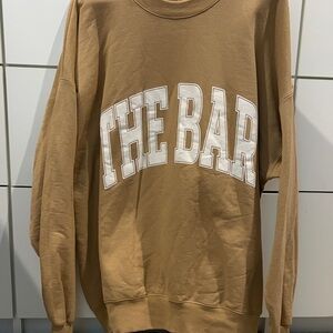 THE BAR Sweatshirt NWOT